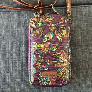 Sakeoots phone wristlet wallet